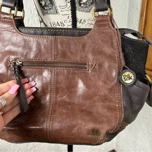 The Sak | Leather Satchel Shoulder Bag Purse thumbnail 3