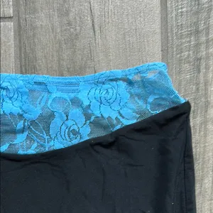 Tiger Mist Black and Blue Maxi Skirt thumbnail 4