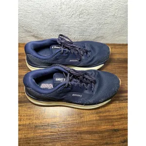 Brooks Ghost Max 2 Women's Running Walking Shoes Size 8 Navy Blue Gorpcore Work thumbnail 4