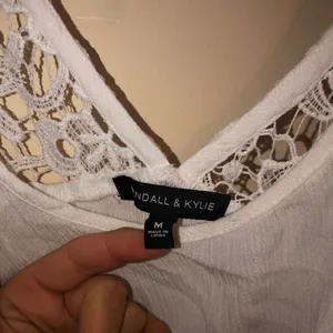 kendall and kylie white summer flowy dress thumbnail 3