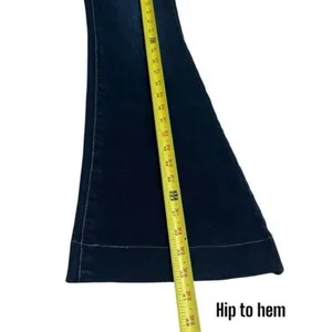 KanCan Parker High Rise Trouser Flare Dark‎ Wash Capsule Comfort Rodeo 9/28 thumbnail 11