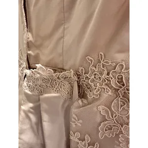 Vintage Inspired Lace Tea Length Dress Bateau‎ Neck Bridal Cocktail XXS thumbnail 7