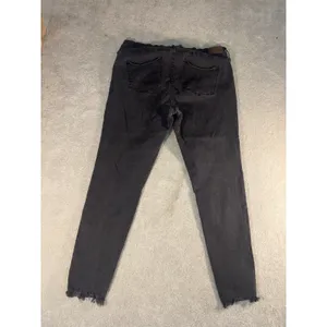 madewell 9in high rise skinny 36 Tall Button‎ Fly Fray thumbnail 8