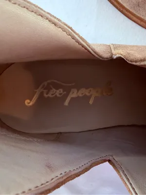 Free People Suede Pull On Pointed Toe‎ Bootie in Taupe Size 9 or 40 thumbnail 9