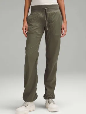 Lululemon Dance Studio Mid-Rise Pant Full Length Army Green Size 6 thumbnail 2