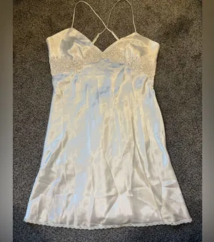 Victoria’s Secret Beaded Slip Dress thumbnail 1