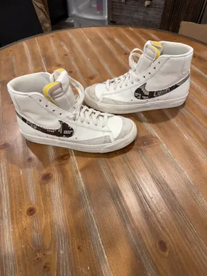 Nike Blazer Mid'77 White Grey Snake Sail Beige DA8736-100 Women's Size 8.5 thumbnail 3