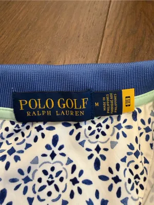 Ralph Lauren Golf Graphic Jersey Polo Shirt Size Medium - C4-091 thumbnail 2