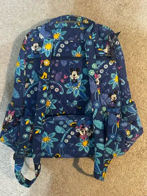 Retired Vera Bradley Disney Parks Mickey and Minnie Paisley Backpack thumbnail 2