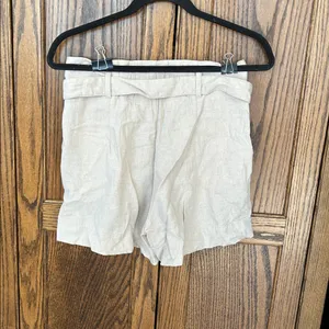 Abercrombie Belted Linen‎ Shorts Small thumbnail 4