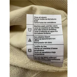 Carhartt Tencel Fiber Series Women's Half-Zip Pullover Sweatshirt Cream Medium thumbnail 12