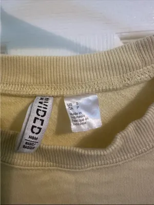 H&M Pale Yellow Crewneck Sweater thumbnail 2
