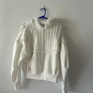 Free People Movement White Pick It Up Pullover Hoodie NWT Size XS thumbnail 2