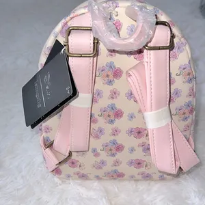 Loungefly x Disney mini backpack Aristocrats Color Cream & Floral NWT thumbnail 8