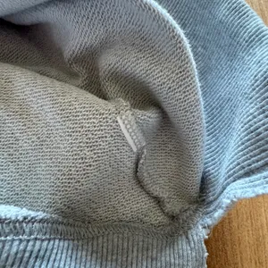 Aerie Womens Oversized Heather Gray Crewneck Sweatshirt Exposed Seam Small‎ thumbnail 5