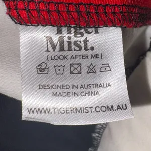 Tiger Mist White Red & Black Striped Joggers thumbnail 5
