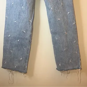 Playboy x PacSun Embroidered Straight Leg‎ Jeans Size 23 High Rise thumbnail 9