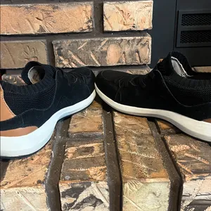 Earth Desire‎ Flow Women’s Black & Tan Slip On Sneakers Size 8 thumbnail 9
