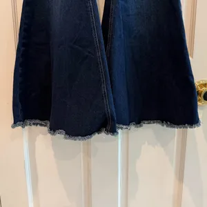 Rock and‎ Roll Denim High Rise Flare Leg Bell Bottom Frayed Jeans Size 30 x 32 thumbnail 2
