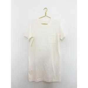 Everlane The Organic Cotton Weekend Tee Dress Size Medium Cream Lightweight thumbnail 4