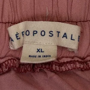 Aeropostale Womens Mini Skirt Mauve Ruffle Hem Flowy Boho‎ Summer XL thumbnail 6