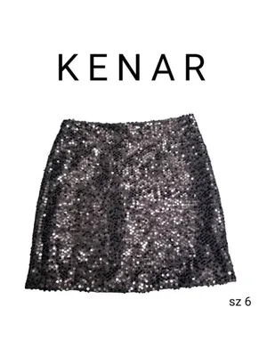 Kenar black sequin skirt 6 thumbnail 3