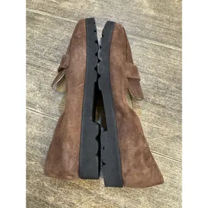 Amalfi by Rangoni Giuliano Loafer Italy made Castagno Cashmere brown Size‎ 8.5 W thumbnail 6