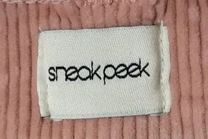 Sneak Peak Mauve Dusty Rose Pink Corduroy Mini Skirt Large thumbnail 9