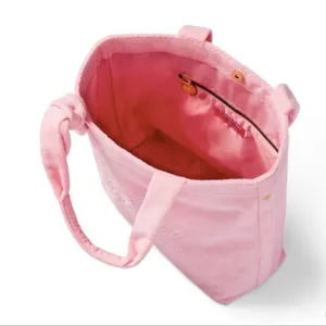 Stoney Clover New Pink Terry Cloth Embossed Beach Tote Bag thumbnail 3