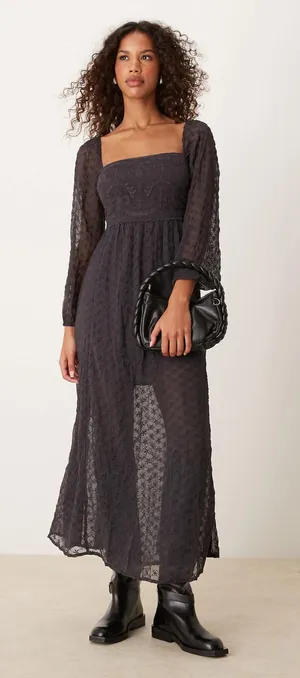 Free People Malina Maxi Peasant Dress thumbnail 1