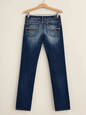 American Eagle Super Stretch Bootcut Jeans Size 8 Long thumbnail 4