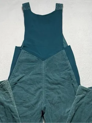 Vintage Levis ski overalls corduroy pants womens 12 thumbnail 13