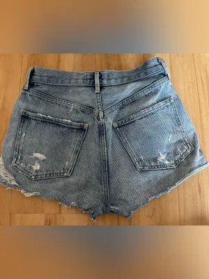 Agolde Jaden Jean Shorts size 27 vacation Preppy thumbnail 3