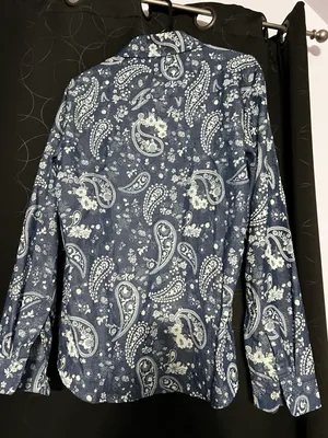 Paisley Print Western Button Up Size M thumbnail 1