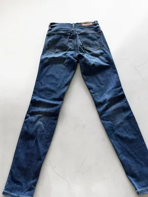 Madewell 10" High-Rise Skinny Jeans‎ in Dark Wash Size 25 thumbnail 4