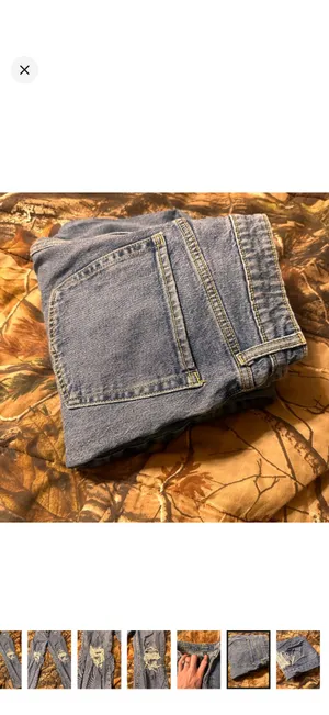 Wild Fable High Rise Straight Jeans Size 8 thumbnail 5