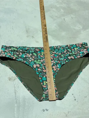 Aerie swim hipster Floral Bikini Bottom green XXL thumbnail 3