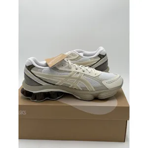 Asics Gel Kinetic Fluent Mens Size 8.5 / Womens 10 White / Marzipan 1203A591-102 thumbnail 7