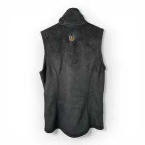 Kerrits Womens size Small Black Fleece Zip Up Vest Barn Chore thumbnail 2