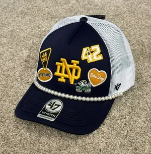 New 47 Brand Notre Dame Fightin Irish Rally On ’47 Hitch Fm Foam Front Hat thumbnail 1