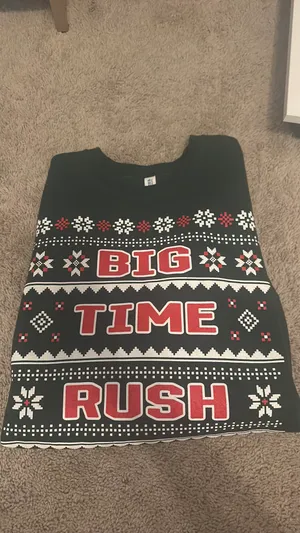 Big Time Rush Crewneck Green Size M thumbnail 1