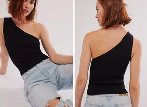 NWOT Free People Intimately Free People Good Taste Tank in Black Women's sz. S thumbnail 2