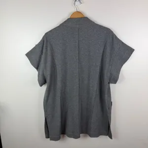 Daily Practice Anthropologie Heather Elbert Blazer Large Gray Streetwear Neutral thumbnail 6
