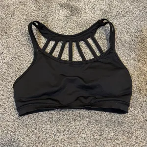 Kyodan Black Sports Bra thumbnail 1