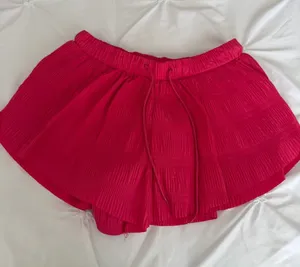FP Movement by Free People Bright Pink Pleated Athletic Shorts thumbnail 1