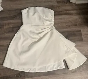 Billy J white mini dress Size 8 thumbnail 1