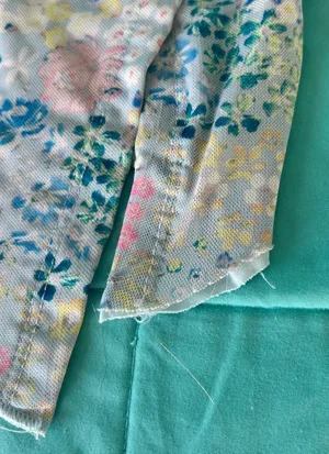 Asymmetric Tube Top Floral thumbnail 2