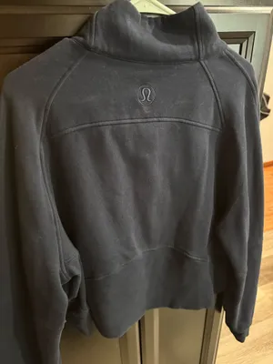 Scuba Funnel Neck Half Zip Blue Size L thumbnail 5