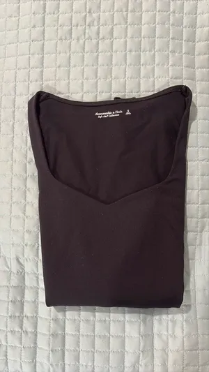Abercrombie Soft A&F Collection Bodysuit Black thumbnail 6