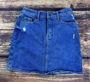 Old Navy Short Denim Skirt SZ. 2 thumbnail 1